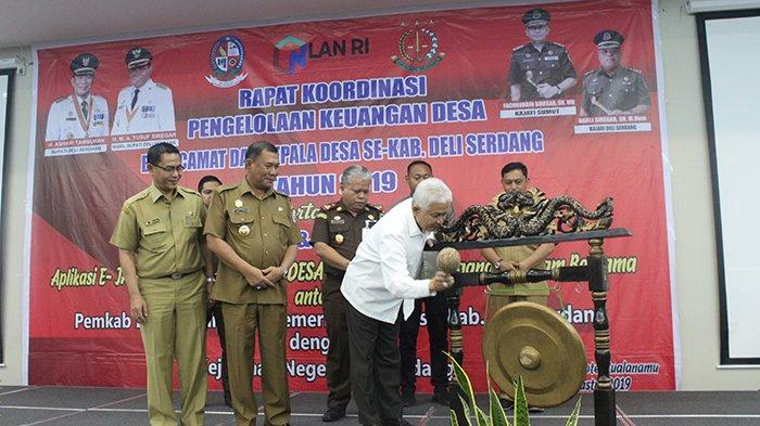 KEPALA KEJAKSAAN TINGGI SUMATERA UTARA LAUNCHING E-JAGADESA