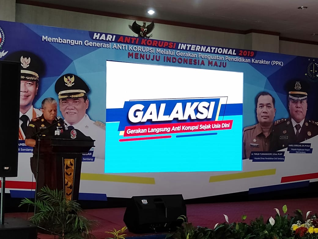 PERINGATAN HARI ANTI KORUPSI INTERNASIONAL (HAKI) Tahun 2019