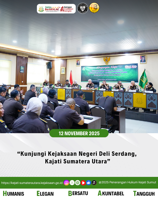 Kunjungan Kerja Kajati Sumatera Utara